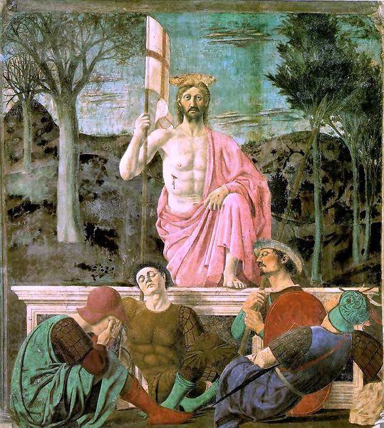 Piero della Francesca The Resurrection. Spain oil painting art